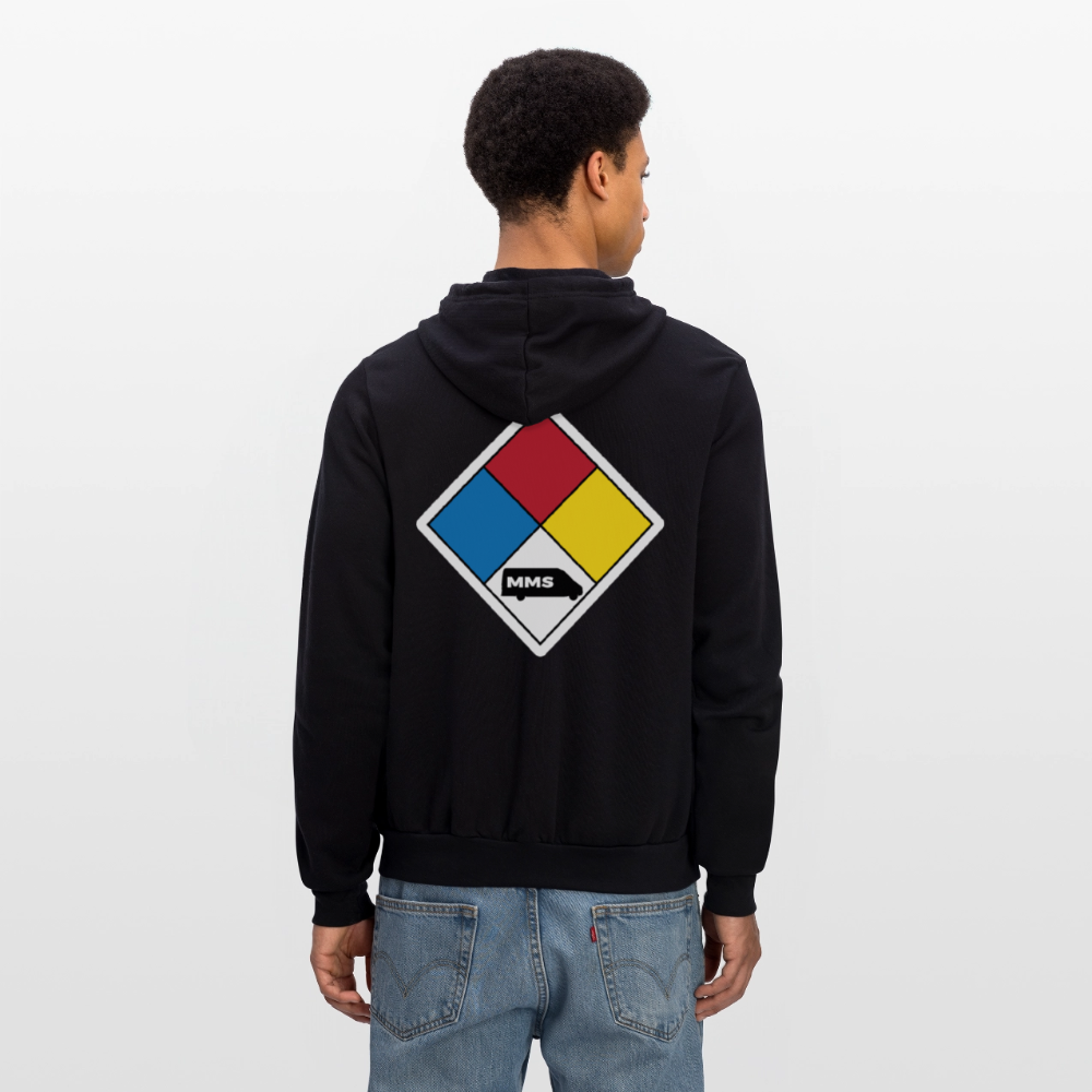 Diesel MMS Hazmat Placard Zip Hoodie - black