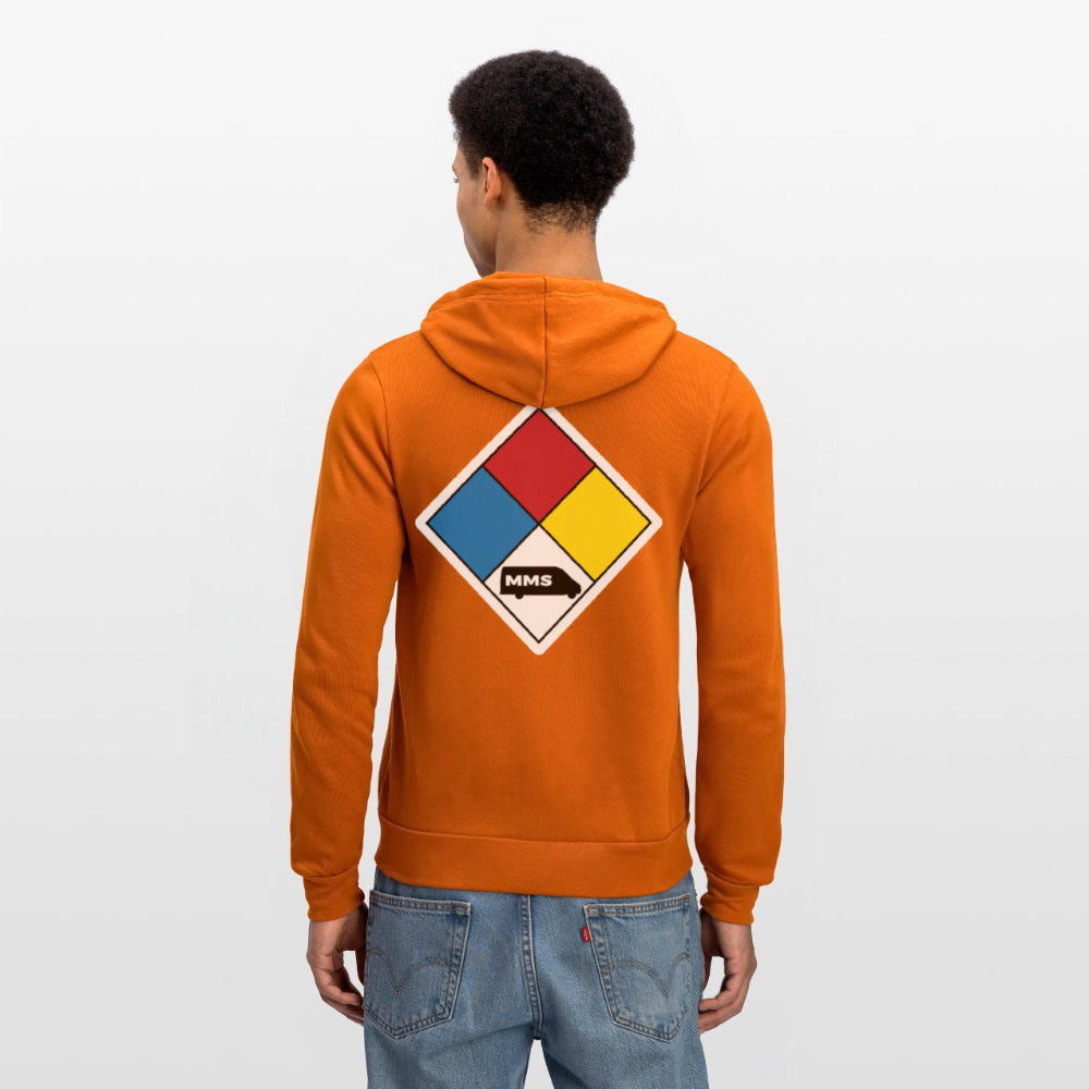 Diesel MMS Hazmat Placard Zip Hoodie - autumn