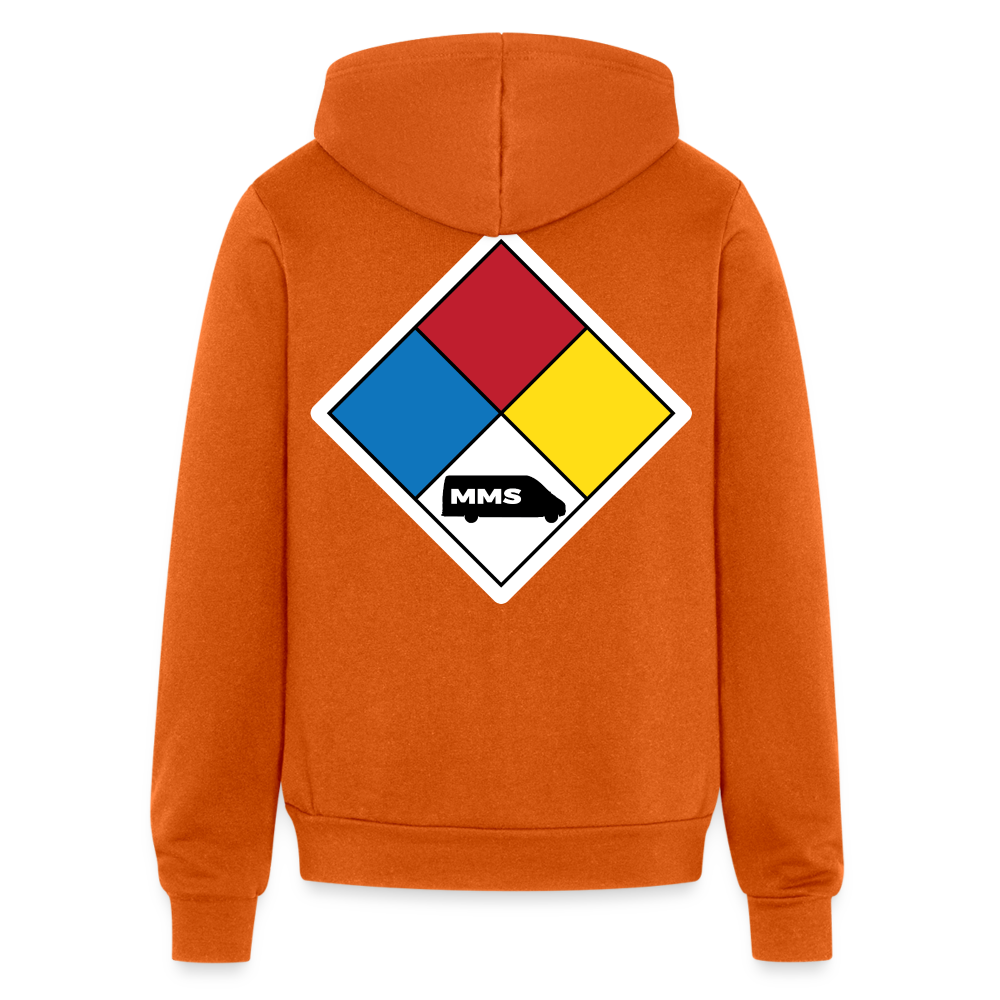 Diesel MMS Hazmat Placard Zip Hoodie - autumn