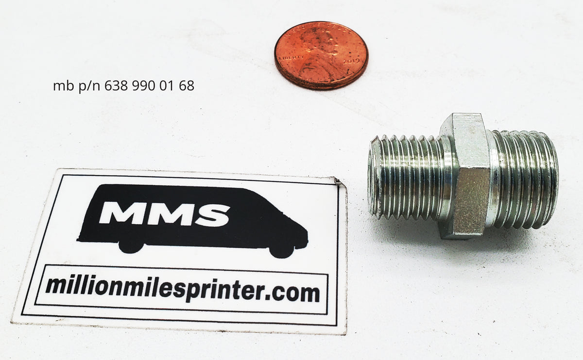 T1N Steering Pump to Rack Threaded Nozzle #2 (2002-06 Vans) Suspension & Steering (T1N) MMS HQ