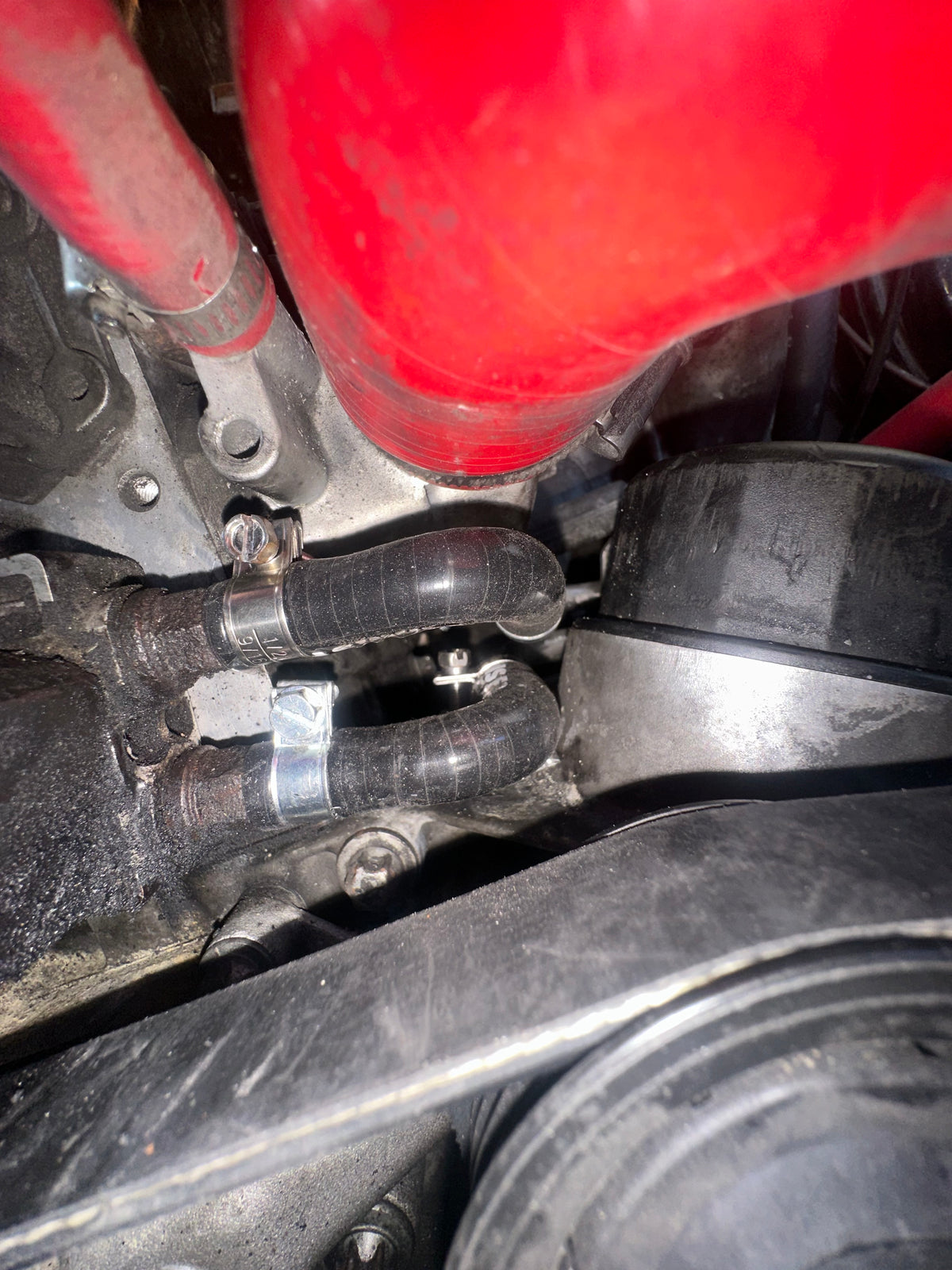 T1N Fuel Elbow Hose Kit, MMS #F2 & #F3 with clamps (2004-06 Vans) Fuel Delivery (T1N) MMS HQ