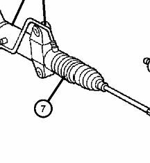 T1N Steering Rack Boot Kit, 2 Clamps & 1 Boot, Lemforder (2001-2006 Vans)