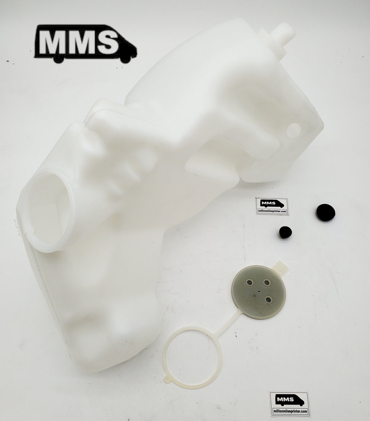 T1N Windshield Washer Reservoir Base Kit, LEVEL ONE, w/o Pump (2001-06 Vans) Fluids (T1N) Million Mile Sprinter