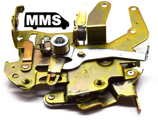 T1N Sliding Door Latch & Lock, LEFT Side (2002-06 Vans)