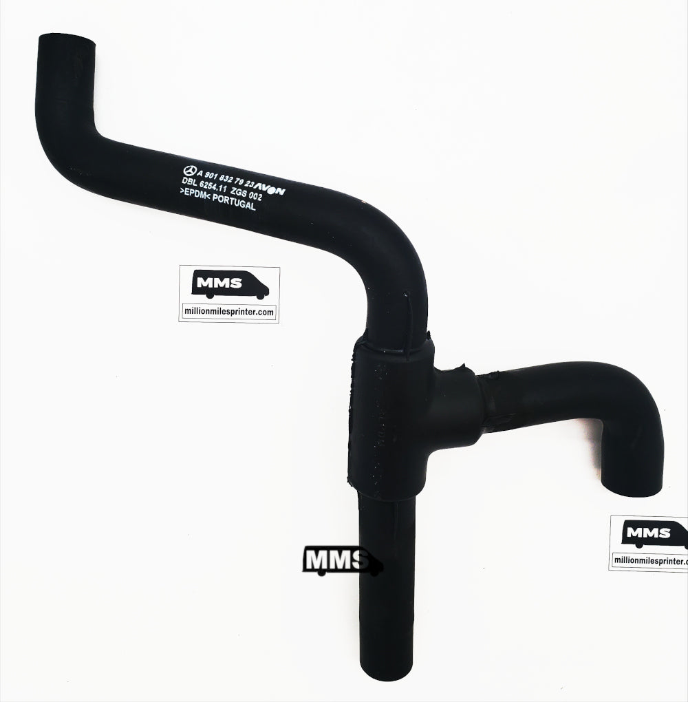 T1N Hose, Heater, ESPAR 3-Way Heater Hose (2002-06 Vans)