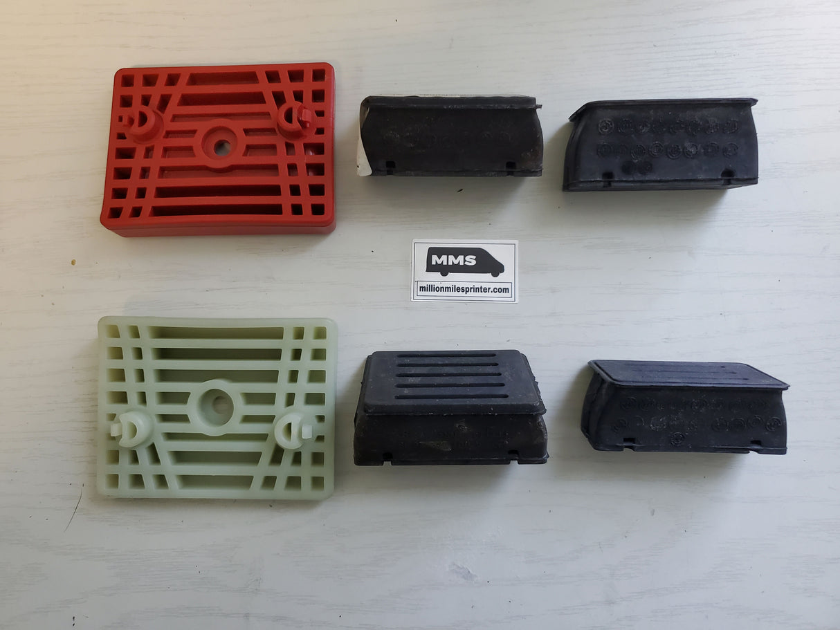 T1N Transverse Spring Bushing Kit, Just Bushings w/o Leaf Spring (2002-06 "2500" & "3500" Vans) Suspension & Steering (T1N) Million Mile Sprinter