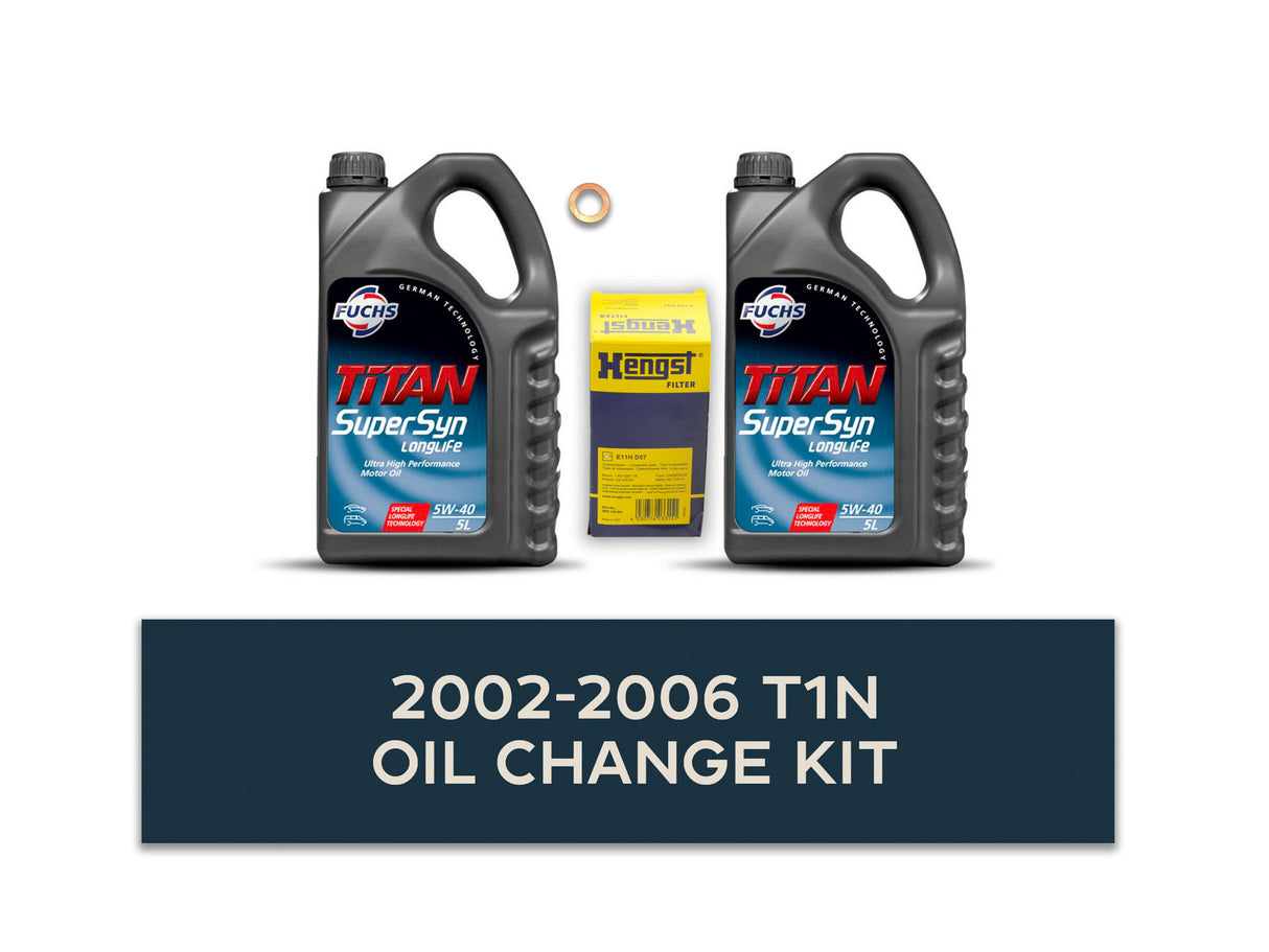 T1N Oil Change Kit, Complete (2002-06 Vans) Engine Mechanical (T1N) MMS