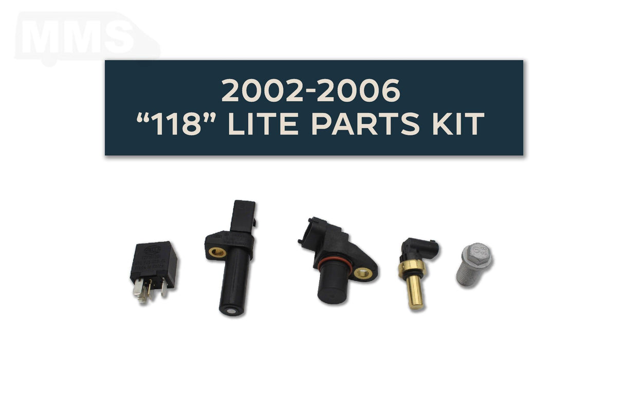 T1N Spare Parts Kit, SENSORS, Lite (2002-06 Vans) Cooling System (T1N) MMS