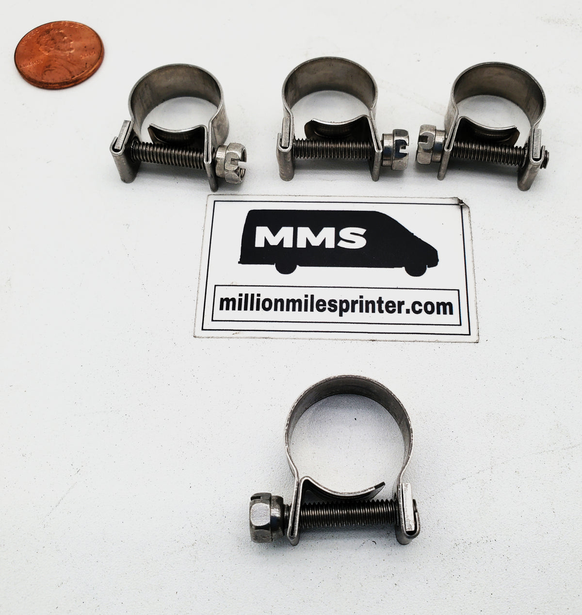 T1N Fuel Elbow Hose Kit, MMS #F2 & #F3 with clamps (2004-06 Vans)
