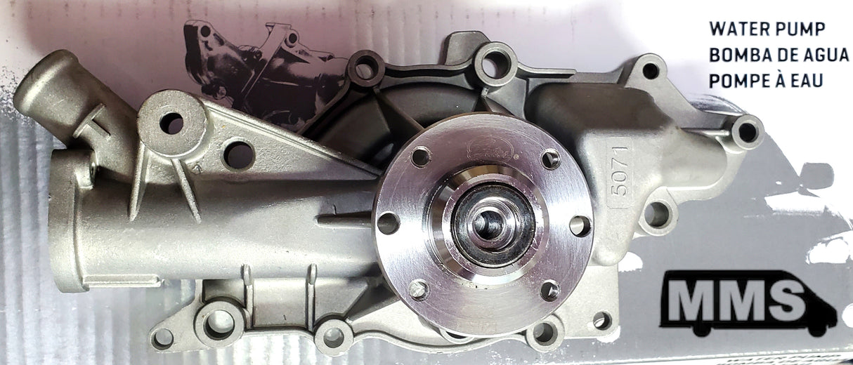 T1N Water Pump Kit, Gates Pump w/ MB Gasket (2004-06 Vans)