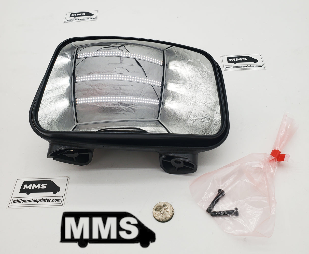 T1N Mirror, Top Parabolic Add-On, Passenger, Febi (2002-06 Vans) Million Mile Sprinter