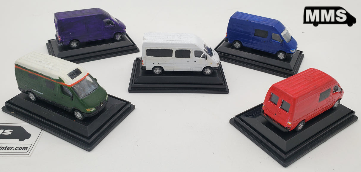 Miniature T1N Sprinter Custom Painted to match YOUR Sprinter