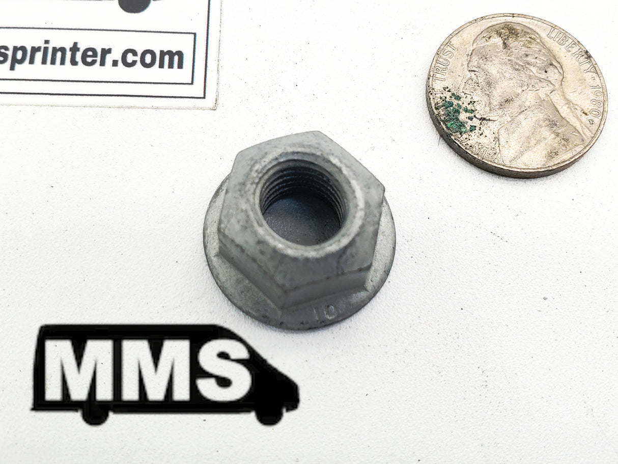 T1N Transmission Crossmember Nut, One