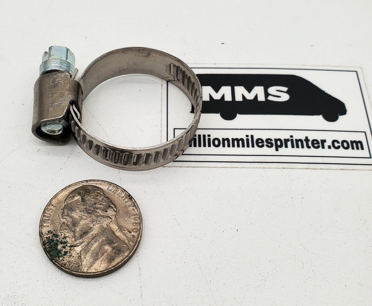 Sprinter Hose Clamp, 16-25mm, One (1) Clamp Million Mile Sprinter