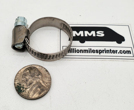 Sprinter Hose Clamp, 16-25mm, One (1) Clamp Million Mile Sprinter