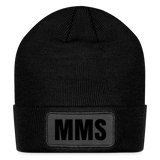 Patch Beanie MMS - black