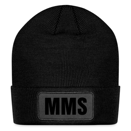 Patch Beanie MMS - black