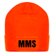 Patch Beanie MMS - neon orange