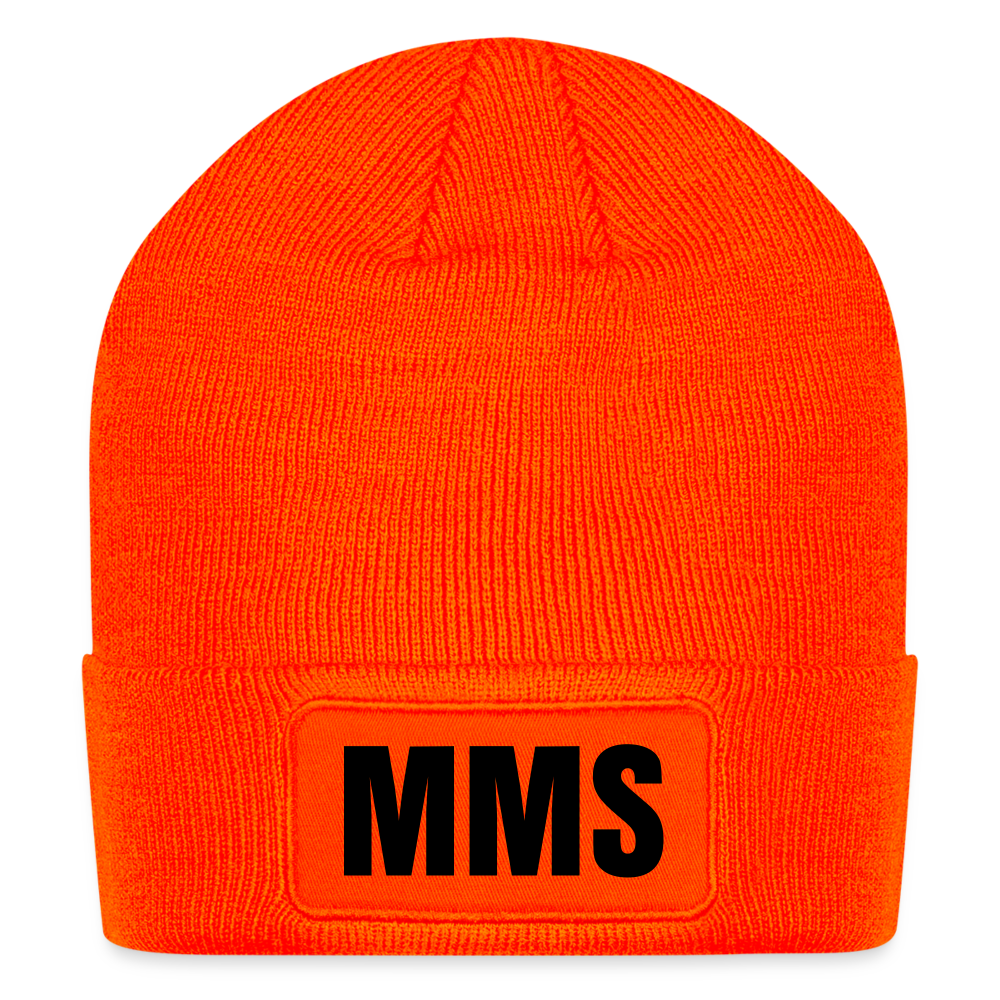 Patch Beanie MMS - neon orange