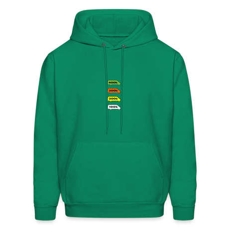 Men's Hoodie 100-400K - kelly green