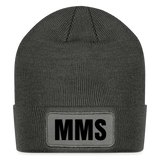 Patch Beanie MMS - charcoal grey