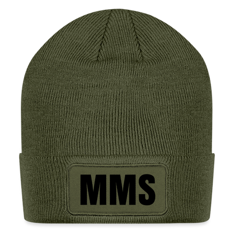 Patch Beanie MMS - olive