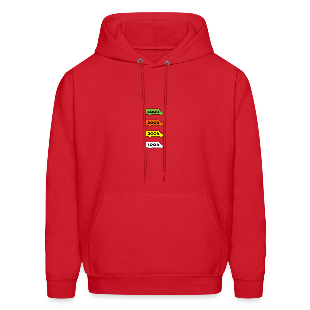 Men's Hoodie 100-400K - red