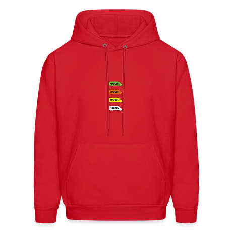 Men's Hoodie 100-400K - red