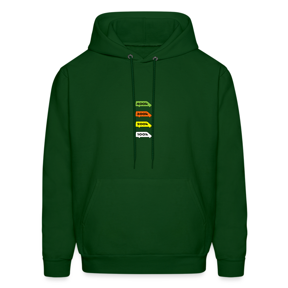 Men's Hoodie 100-400K - forest green