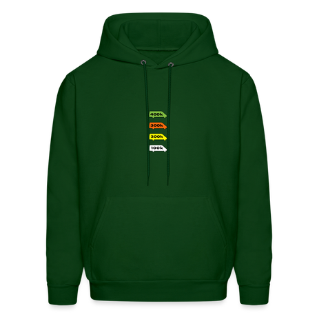 Men's Hoodie 100-400K - forest green