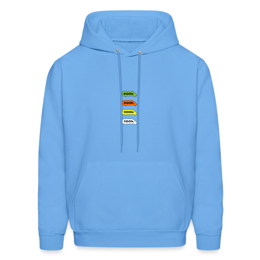 Men's Hoodie 100-400K - carolina blue