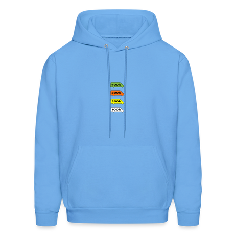 Men's Hoodie 100-400K - carolina blue