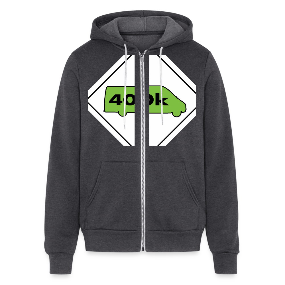 400K MMS Hazmat Placard Zip Hoodie – Million Mile Sprinter