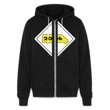 200K MMS Hazmat Placard Zip Hoodie - black