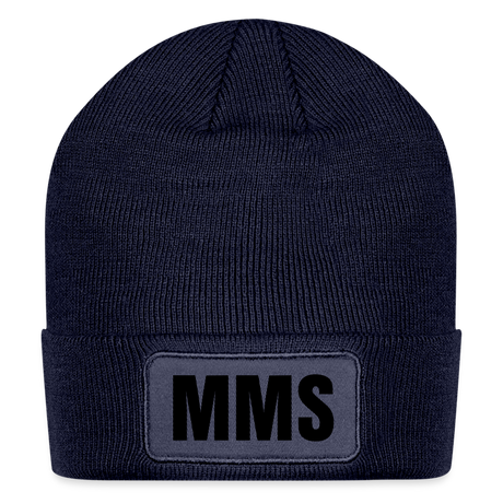 Patch Beanie MMS - navy