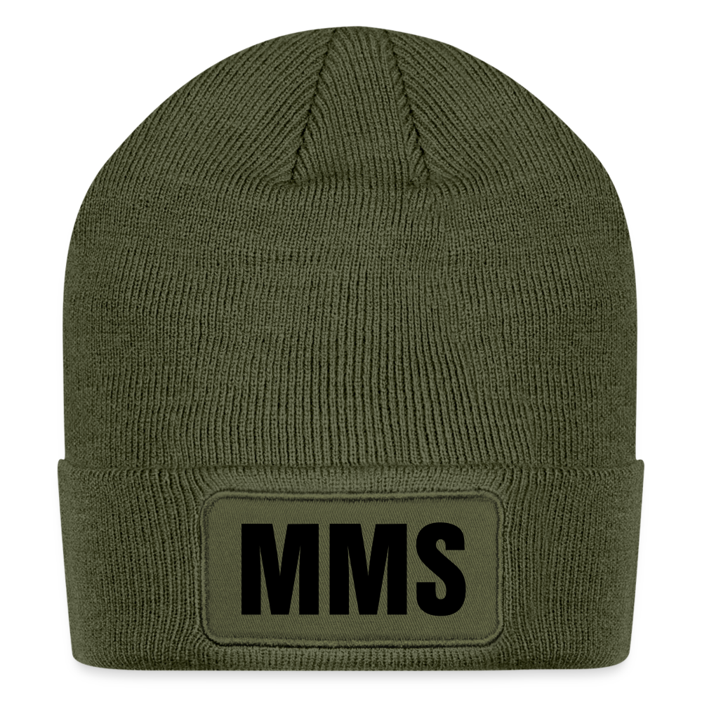 Patch Beanie MMS - olive