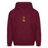 Men's Hoodie 100-400K - burgundy