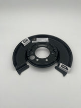 T1N Backing Dust Plate, Left, Rear (2001-06 "2500" Vans)