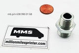 T1N Steering Pump to Rack Threaded Nozzle #2 (2002-06 Vans) Suspension & Steering (T1N) MMS HQ