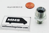 T1N Steering Pump to Rack Threaded Nozzle #2 (2002-06 Vans) Suspension & Steering (T1N) MMS HQ