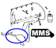 T1N Hard Fuel Lines, From Filter to HPFP then Back to Tank (2002-06 Vans)[OM647] Fuel Delivery (T1N) MMS HQ