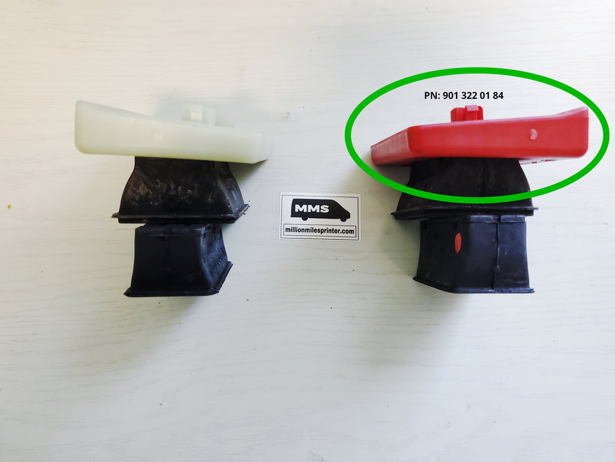 T1N Transverse Spring Bushing Kit Component #1, Red Plate (2002-2006 "2500" & "3500" Vans)