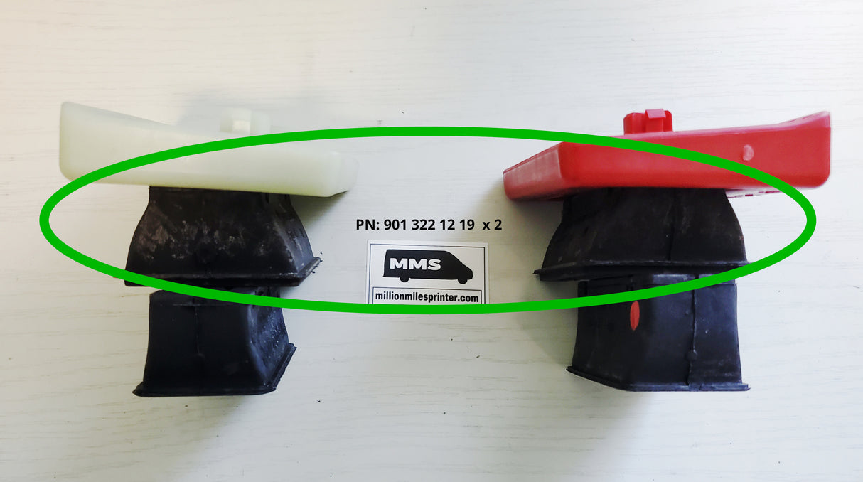 T1N Transverse Spring Bushing Kit Component #2, Bushing Under Plate (2002-2006 "2500" & "3500" Vans)