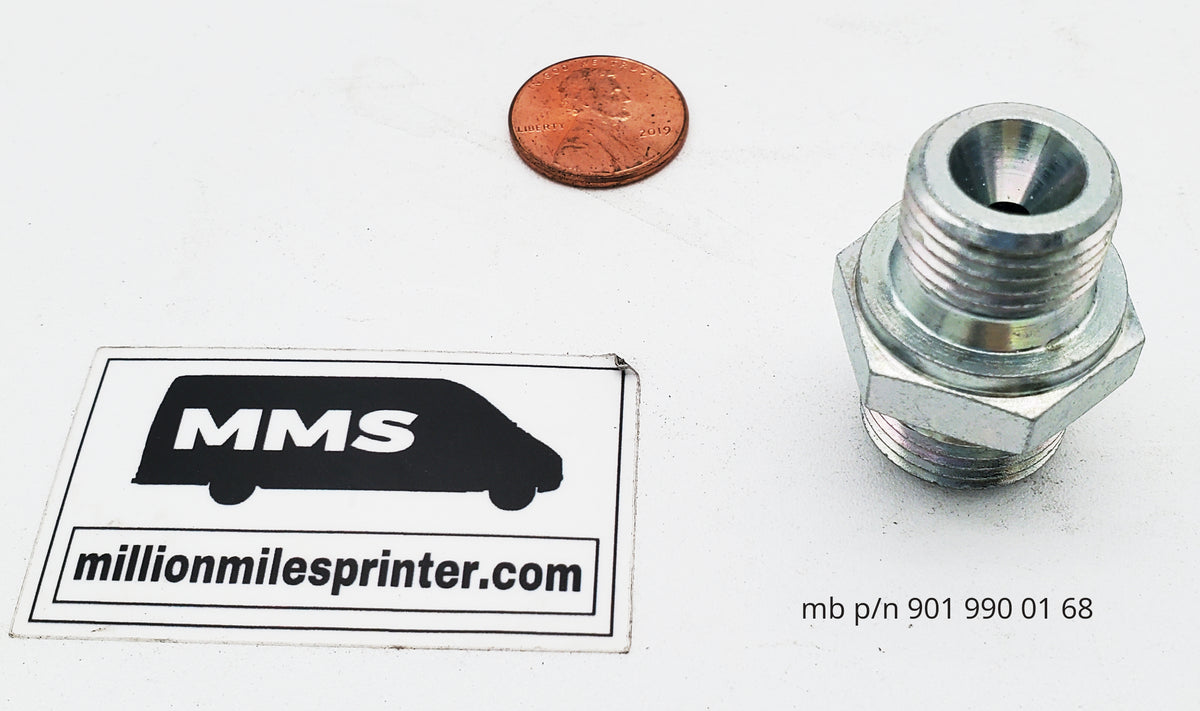 T1N Steering Pump to Rack Threaded Nozzle #1 (2002-06 Vans) Suspension & Steering (T1N) MMS HQ
