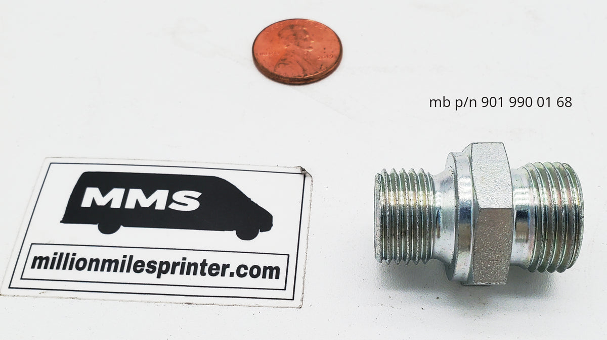 T1N Steering Pump to Rack Threaded Nozzle #1 (2002-06 Vans) Suspension & Steering (T1N) MMS HQ
