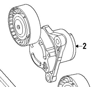 VS30 Belt Tensioner (2019+ Vans)