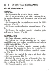 T1N EGR Valve Assembly w/ Gasket, Pierburg [OM647]