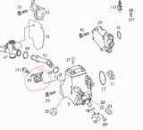 T1N Fuel Lines to HPFP Clamp [OM612]