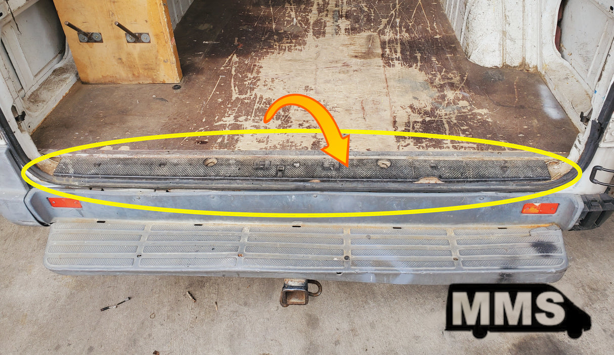 T1N Strike Plate, Bottom Threshold, Rear Door (2001-06 Vans) Body & Exterior (T1N) MMS HQ