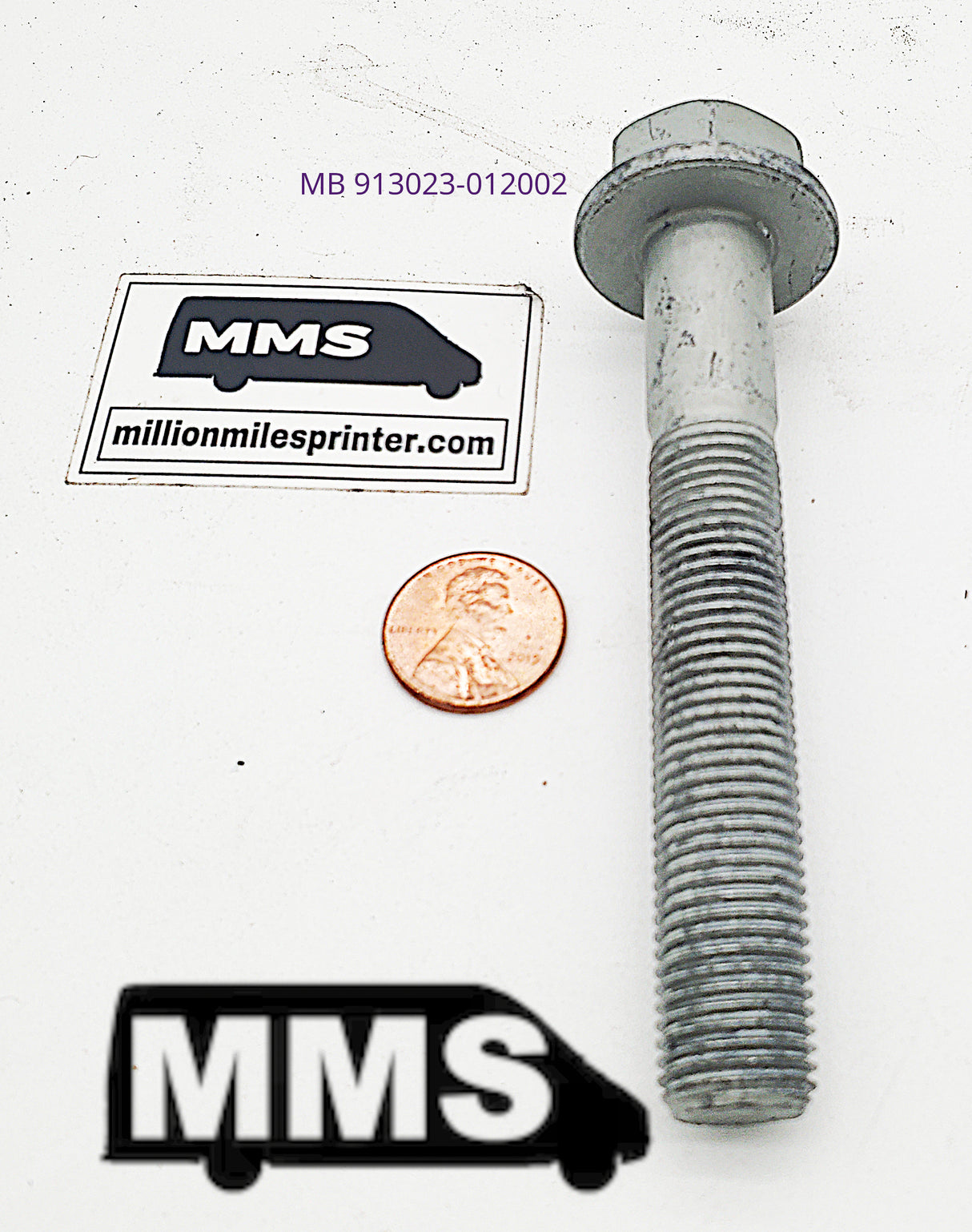 T1N Bolt, One for Leafspring Lower Shackle, MB (2002-06 Vans) Suspension & Steering (T1N) MMS HQ